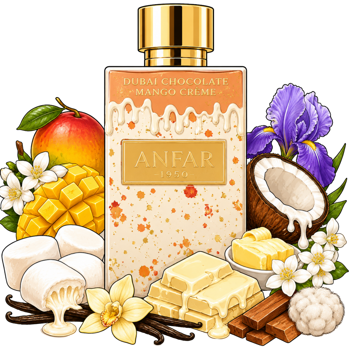 Dubai Chocolate Mango Creme