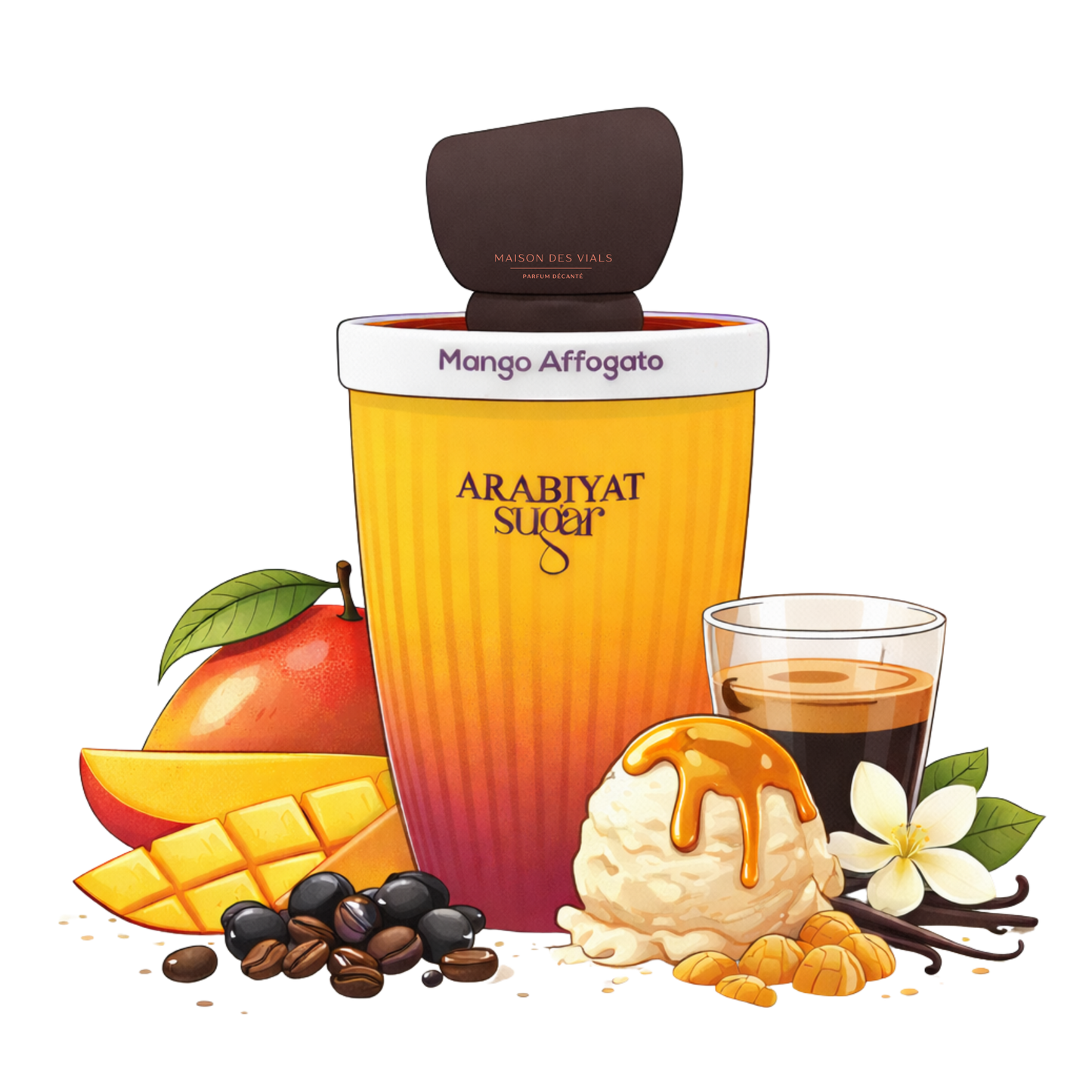Mango Affogato