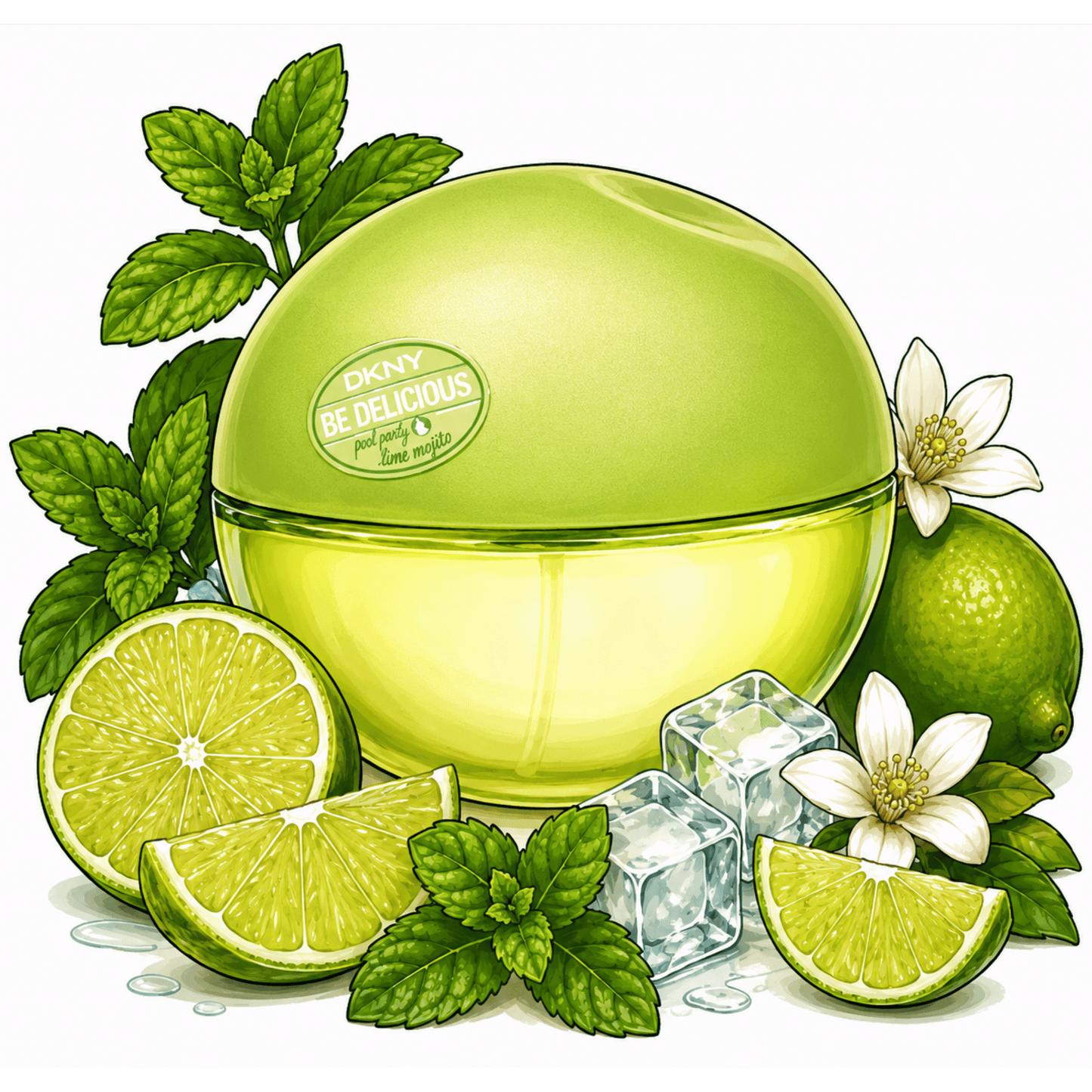 Be Delicious Pool Party Lime Mojito