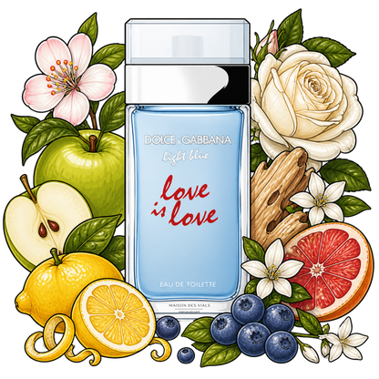 Light Blue Love in Love