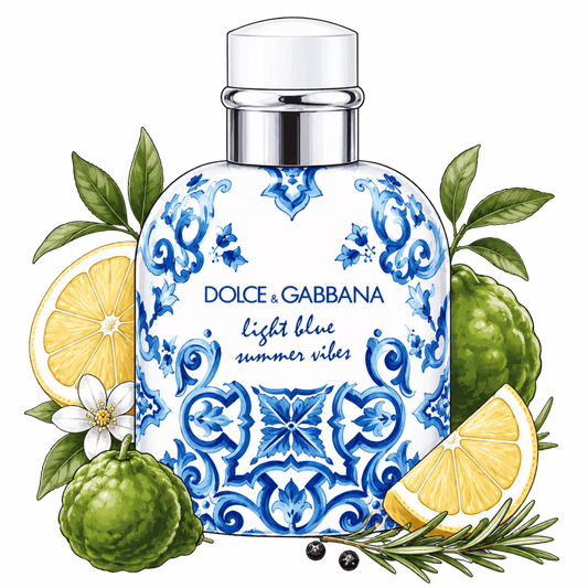 Light Blue Summer Vibes Por Homme