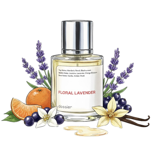 Dossier Floral Lavender