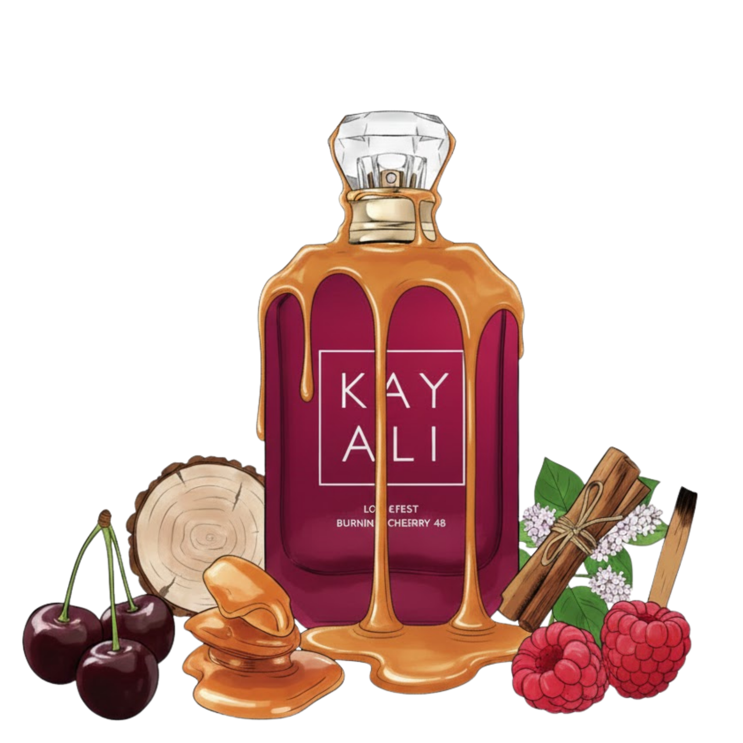 Kayali Lovefest Burning Cherry 48