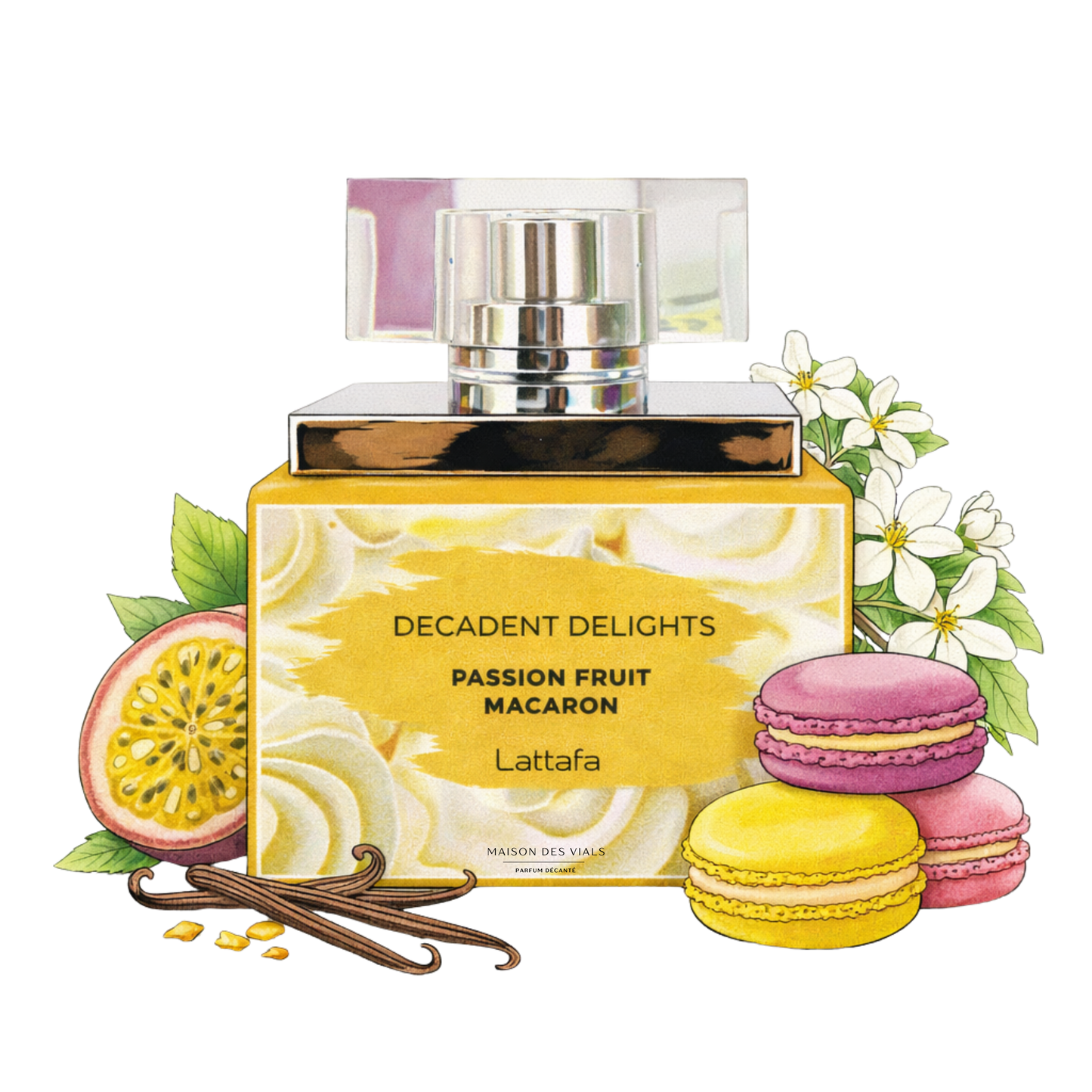 Decandant Delights PassionFruit Macaron