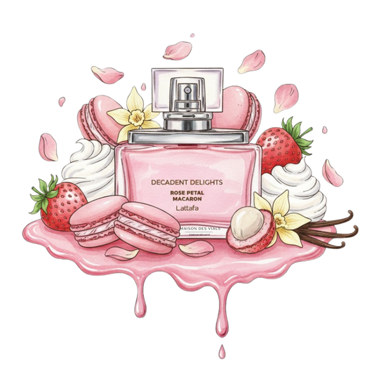 Decandant Delights Rose Petal Macaron