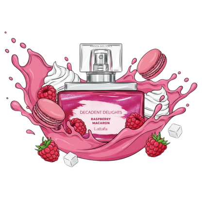 Decandant Delights Raspberry Macaron