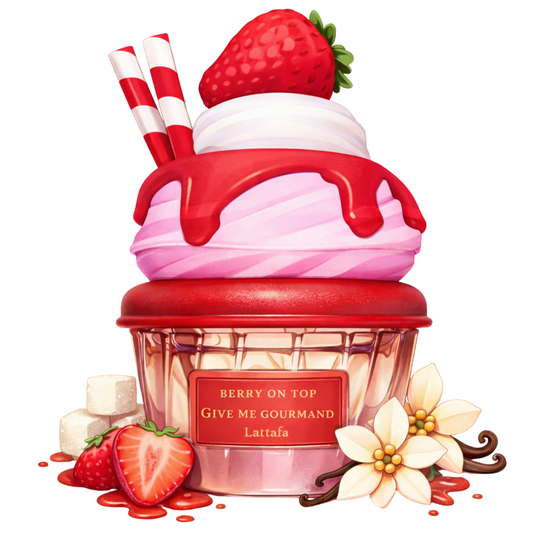 Lattafa Give Me Gourmand Berry on Top