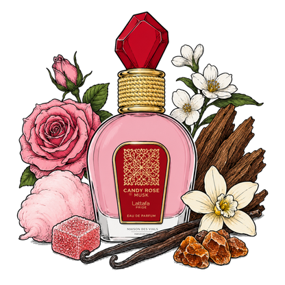 Thameen Musk Candy Rose