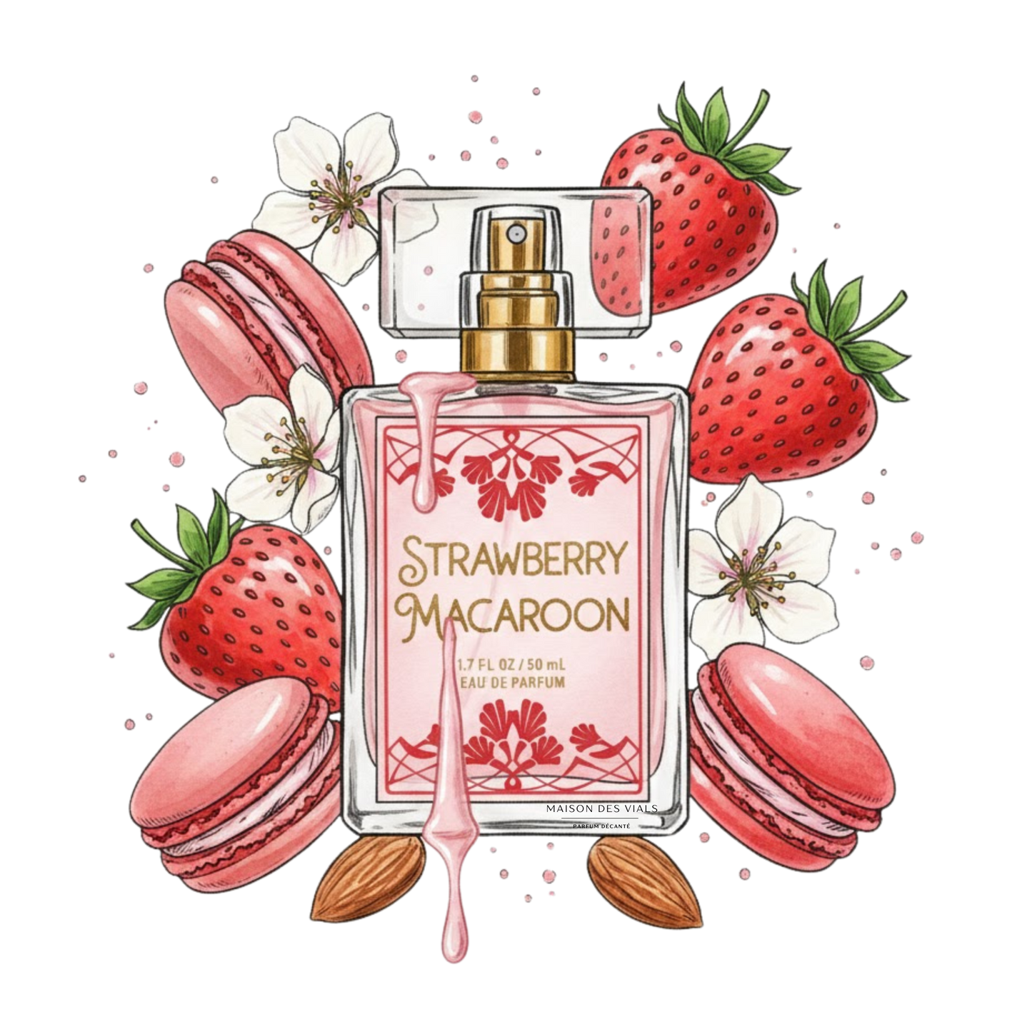 Strawberry Macaron